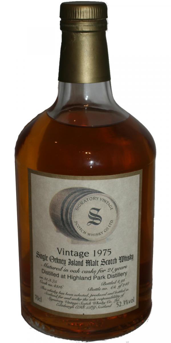 Highland Park 1975 SV Vintage Collection Oak 4316 52.3% 700ml