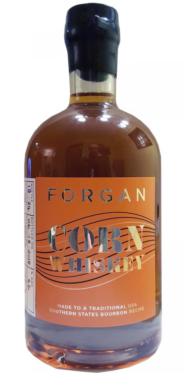 Forgan Corn Whisky charred virgin American white oak Batch 05 46% 700ml
