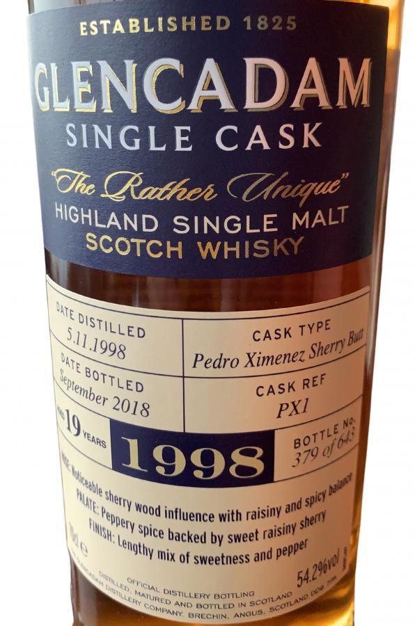 Glencadam 1998 - Ratings and reviews - Whiskybase