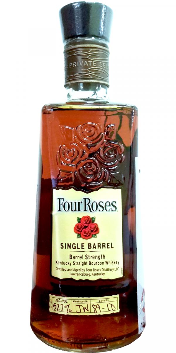 Four Roses Single Barrel Private Selection OBSV Charred New American Oak 89-1D 57.3% 750ml