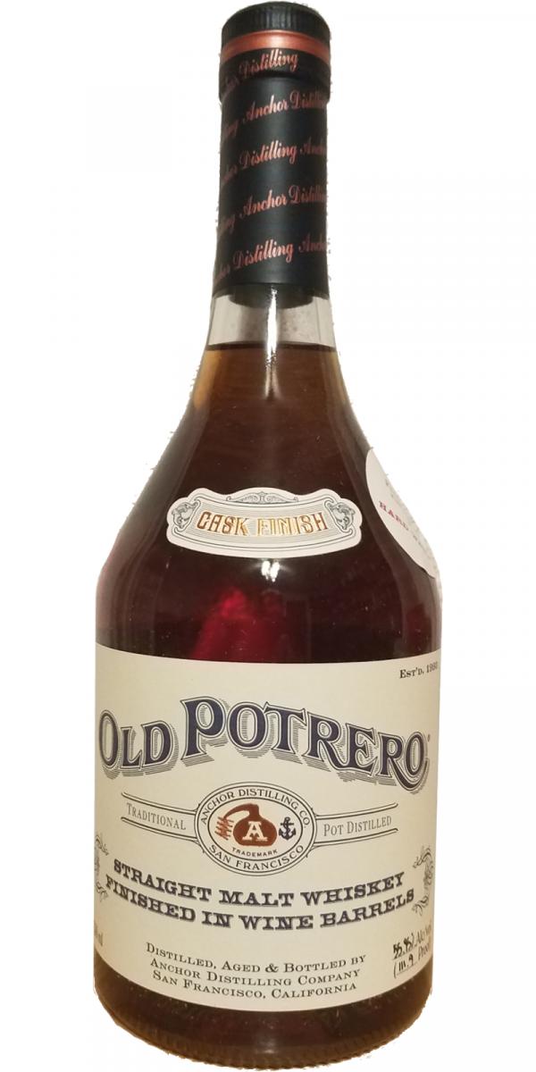 Old Potrero Straight Malt Whisky Cask Finish Plumpjack Wines and Hardwater 55.95% 750ml