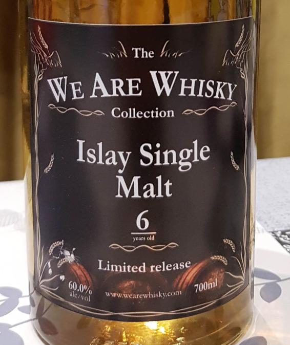 Islay Single Malt 6yo WAW We Are Whisky Collection 60% 700ml