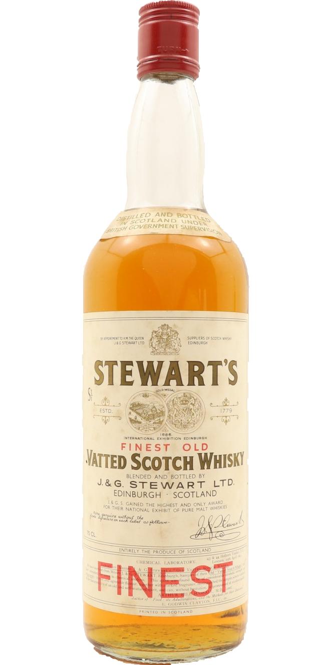 Stewart's Finest Old Vatted Scotch Whisky 40% 750ml