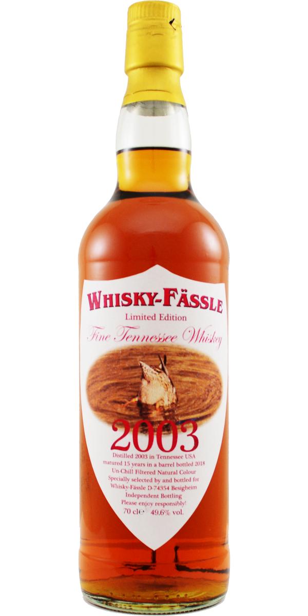 Fine Tennessee Whiskey 2003 W-F
