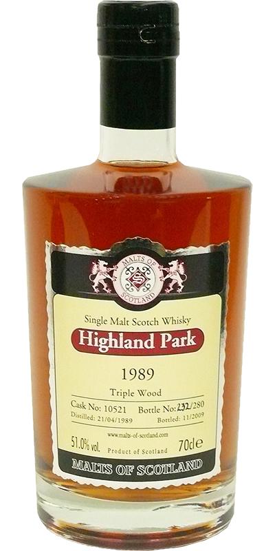 Highland Park 1989 MoS #10521 51% 700ml