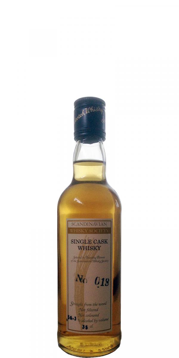 Single Cask Whisky No 018 56.3% 350ml