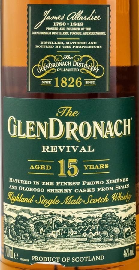 Glendronach 15-year-old