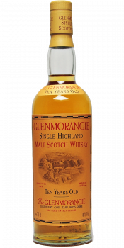 Glenmorangie 10 Year Old, Eighties Bottling with Tin | Single Highland Malt Whisky | 40% | 75cl | The Whisky Vault