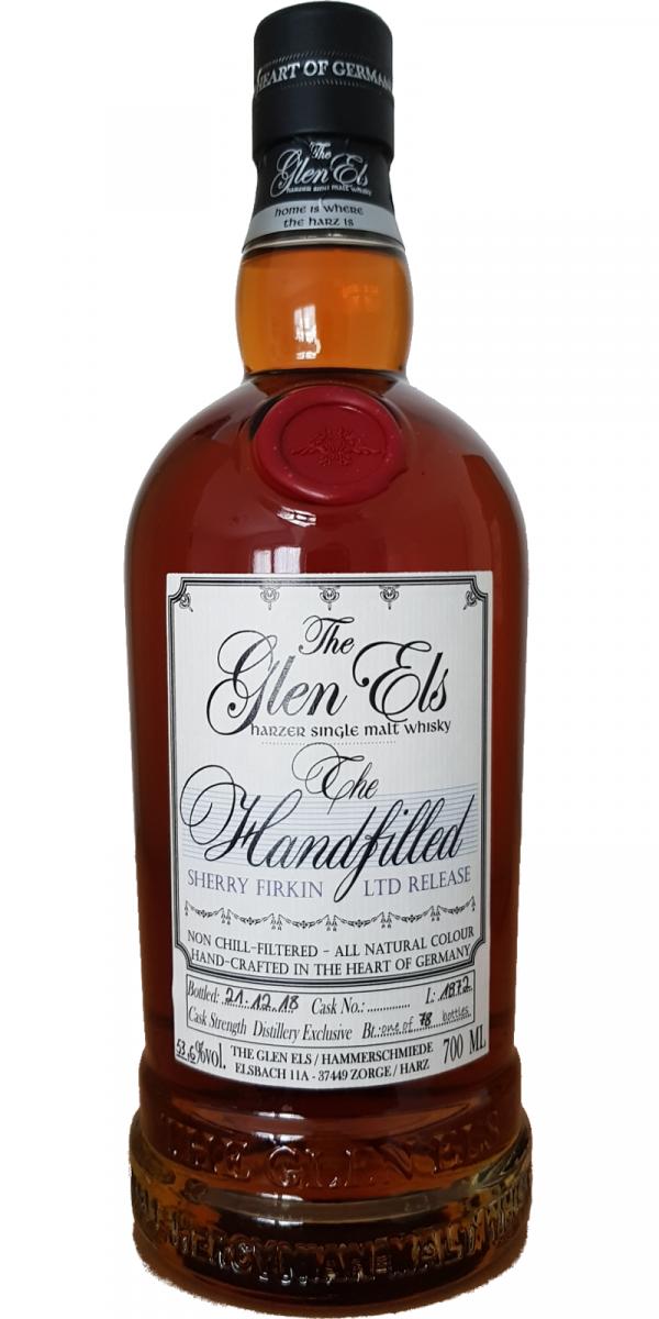 Glen Els The Handfilled Sherry Firkin Ltd Release L: 1872 Distillery Edition 53.6% 700ml