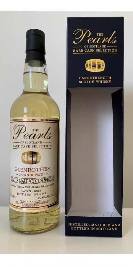Glenrothes 2007 G&C 2nd Fill Sherry Cask #10764 55.8% 700ml