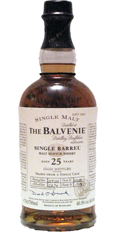balvenie 25 single barrel review