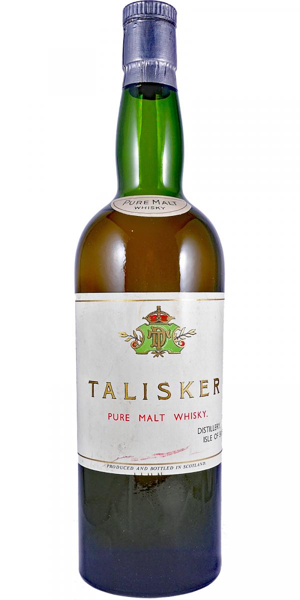 Talisker Pure Malt Whisky Teisdorpf & Deiters Lubeck 43% 750ml