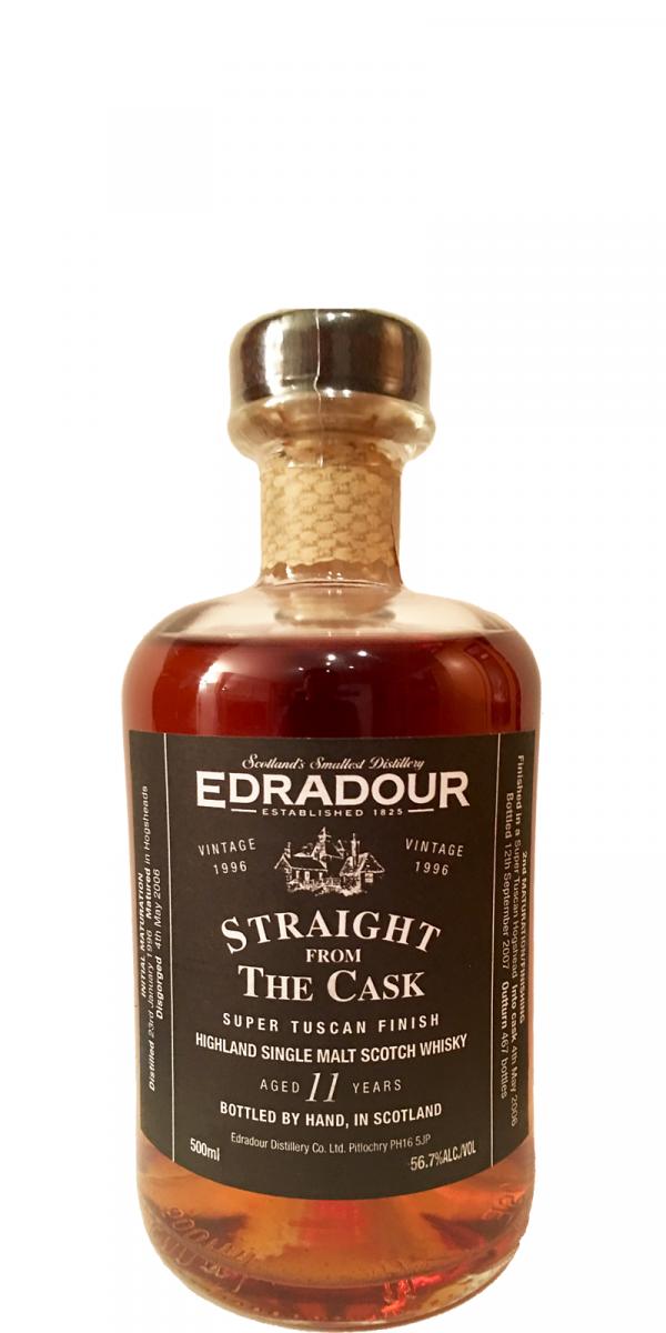 Edradour 1996 Straight From The Cask Super Tuscan Finish 56.7% 500ml