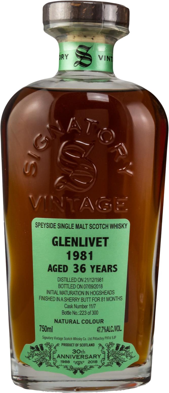 Glenlivet 1981 SV - Ratings and reviews - Whiskybase