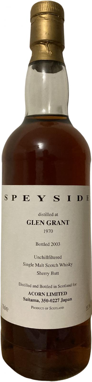 Glen Grant 1970 Ac Sherry Butt 55.3% 700ml