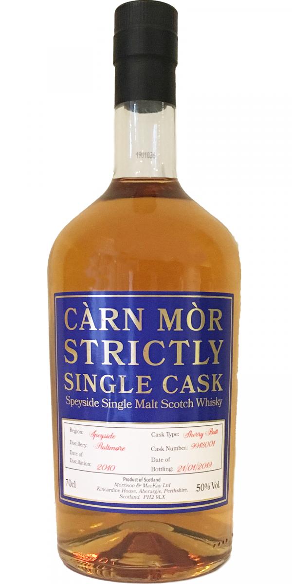 Aultmore 2010 MMcK Carn Mor Strictly Single Cask Sherry Butt #9948004 50% 700ml