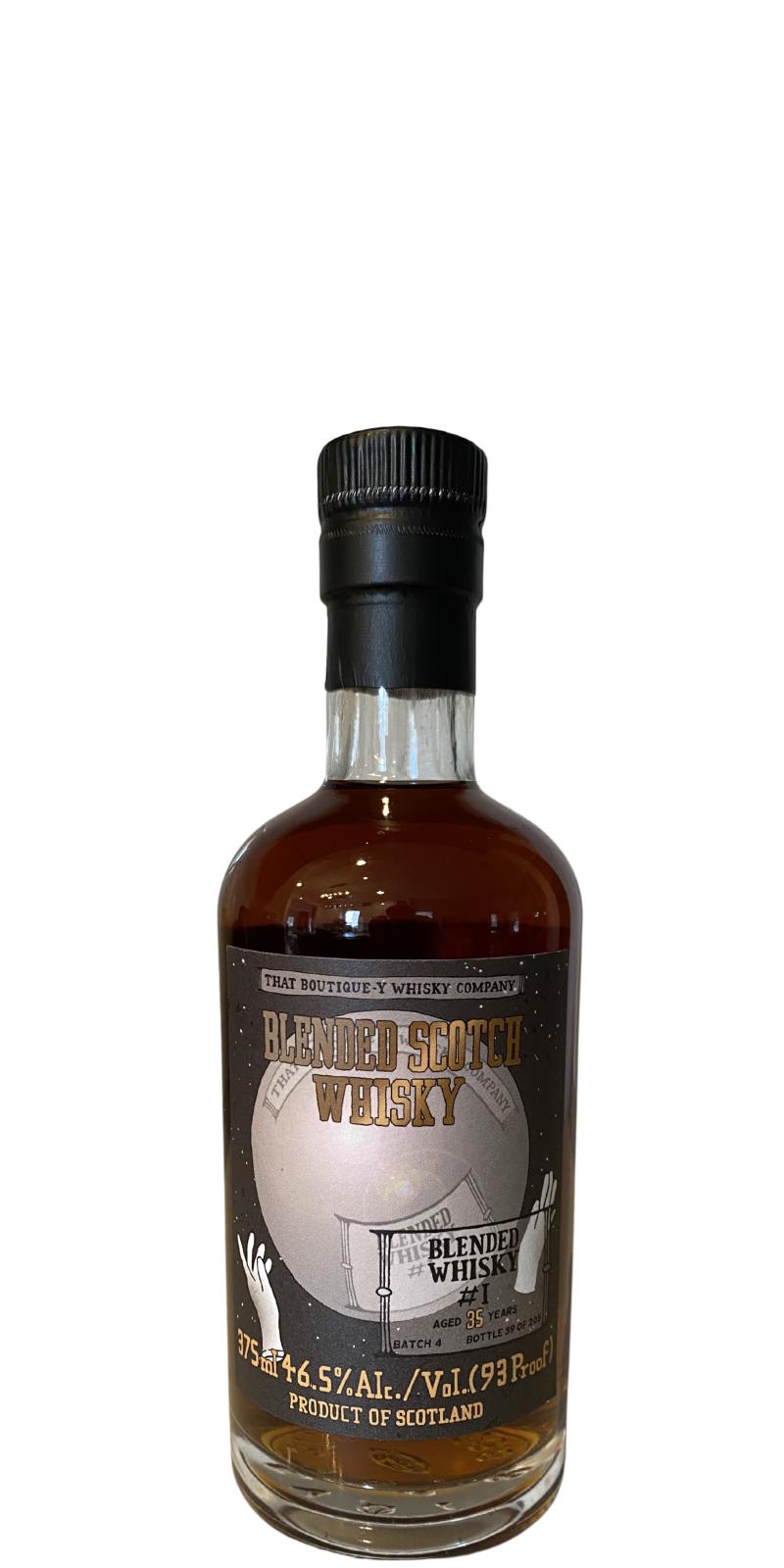 Blended Scotch Whisky #1 TBWC 46.5% 375ml