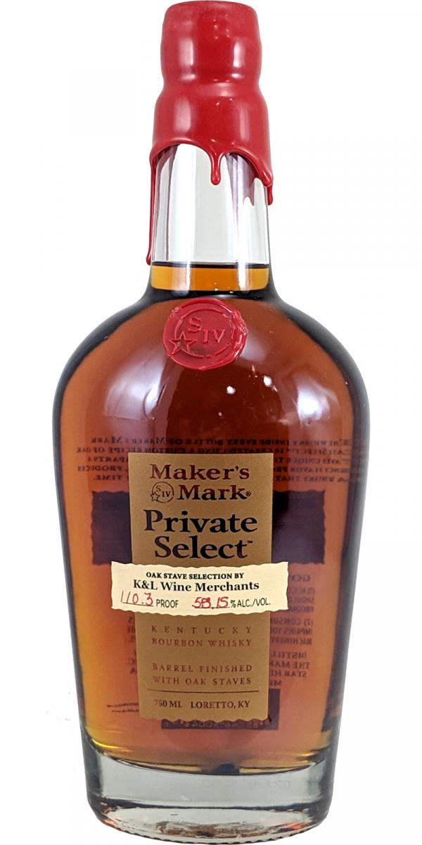 Maker's Mark Private Select Exclusive Oak Stave Selection #906 K&L Wine Merchants 55.15% 750ml