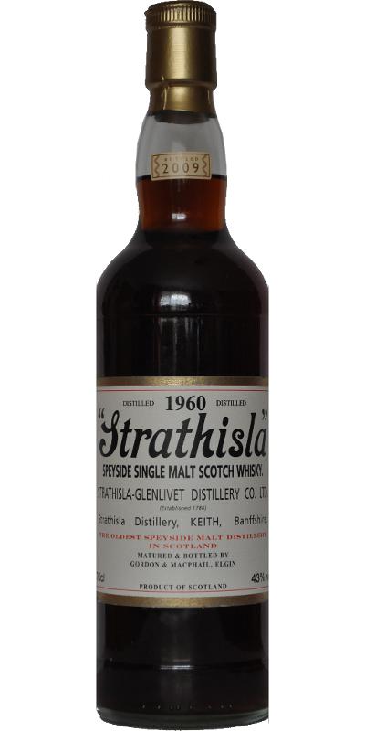 Strathisla 1960 GM Licensed Bottling Sherry Casks 43% 700ml