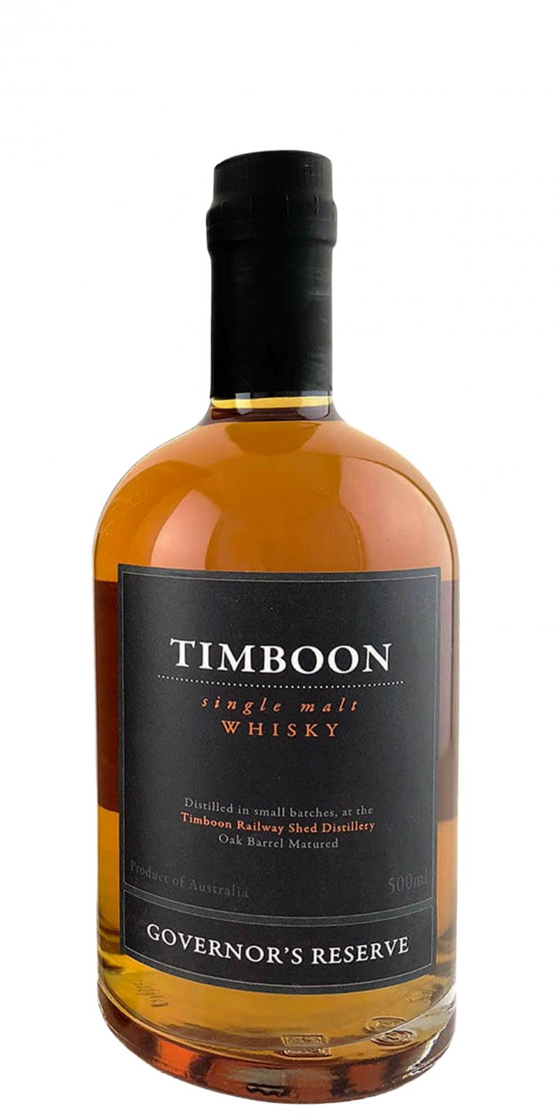 Timboon 2014 Governer's Reserve American Oak Barossa Port Barrel Rodger 4 48.7% 500ml
