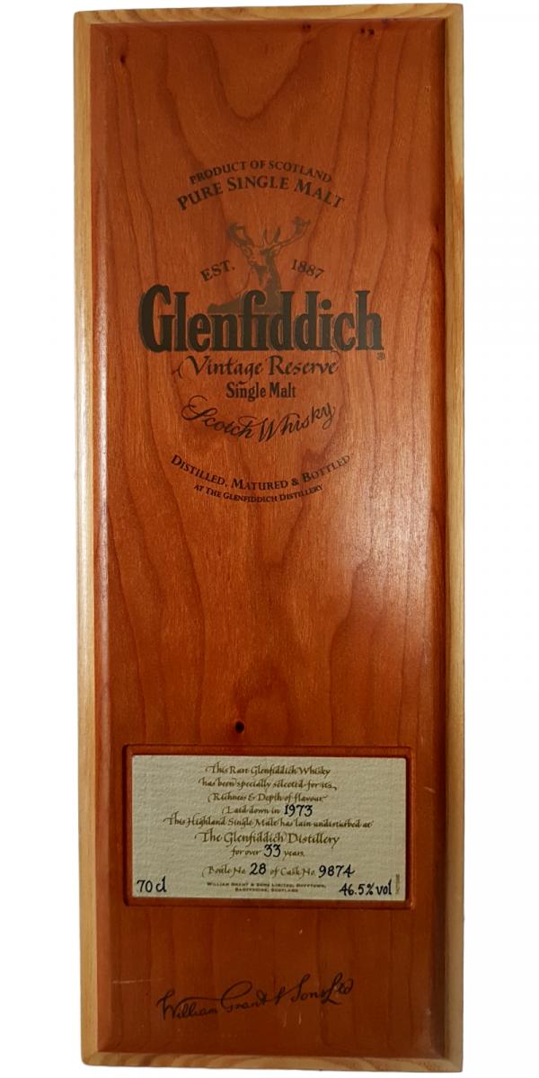 Glenfiddich 1973
