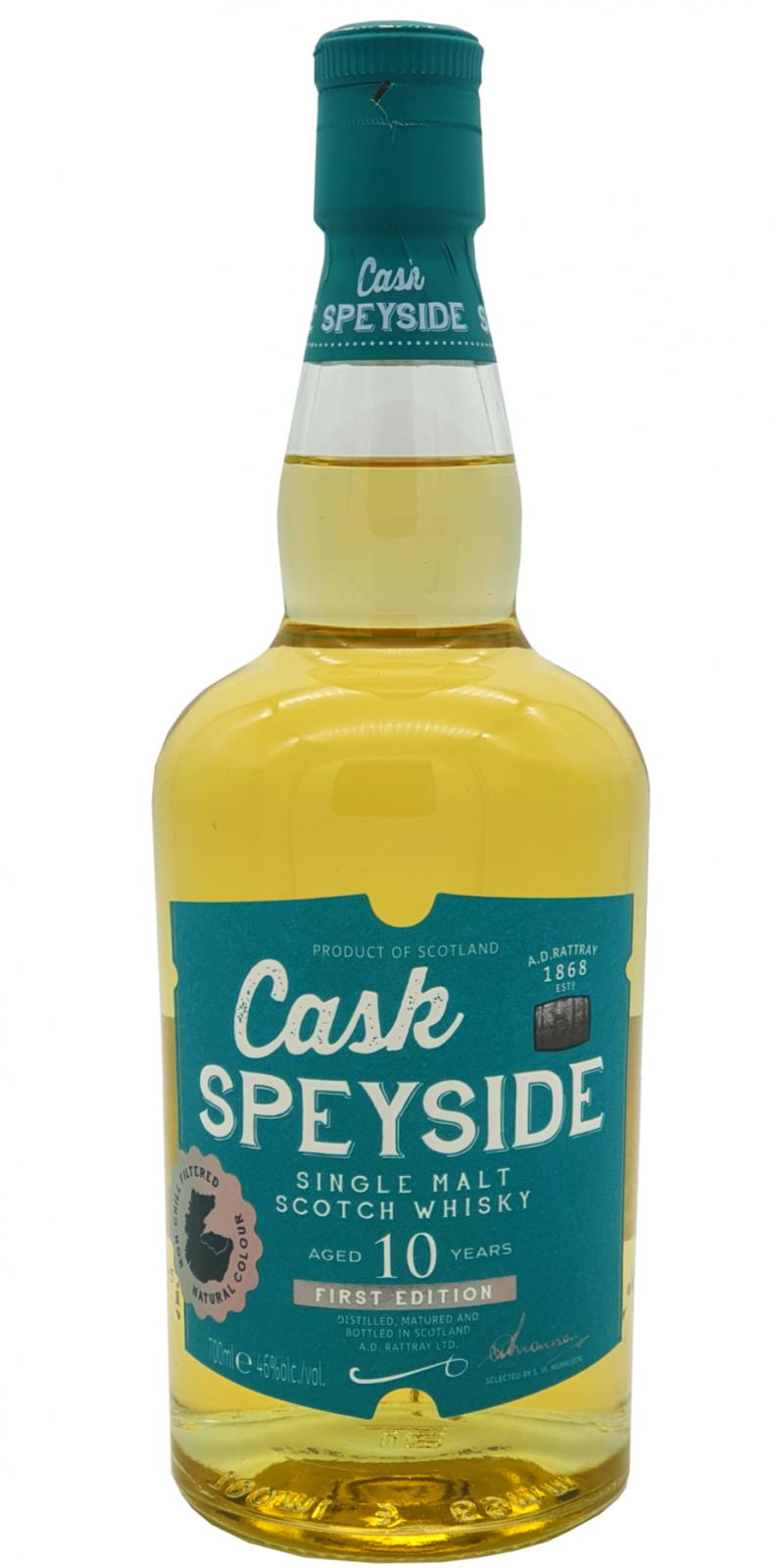 Cask Speyside 10-year-old DR