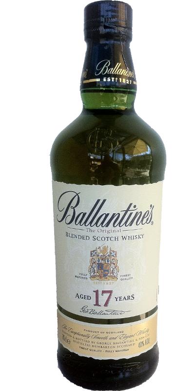 Ballantine's 17-year-old - Ratings and reviews - Whiskybase