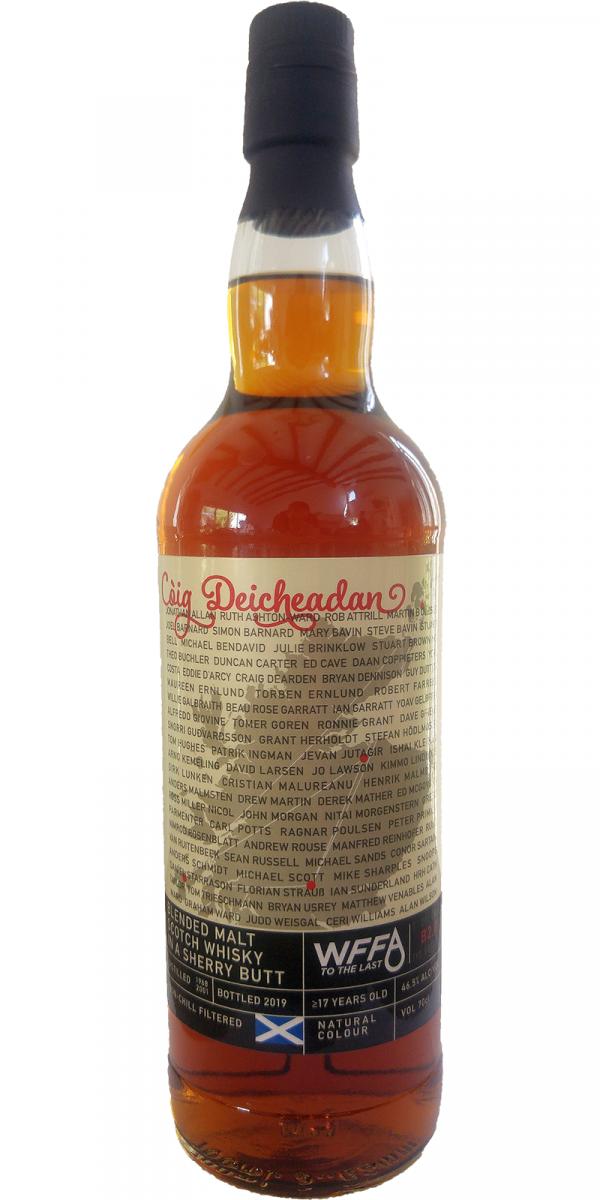 Coig Deicheadan 17 Year Old Wffa Ratings And Reviews Whiskybase