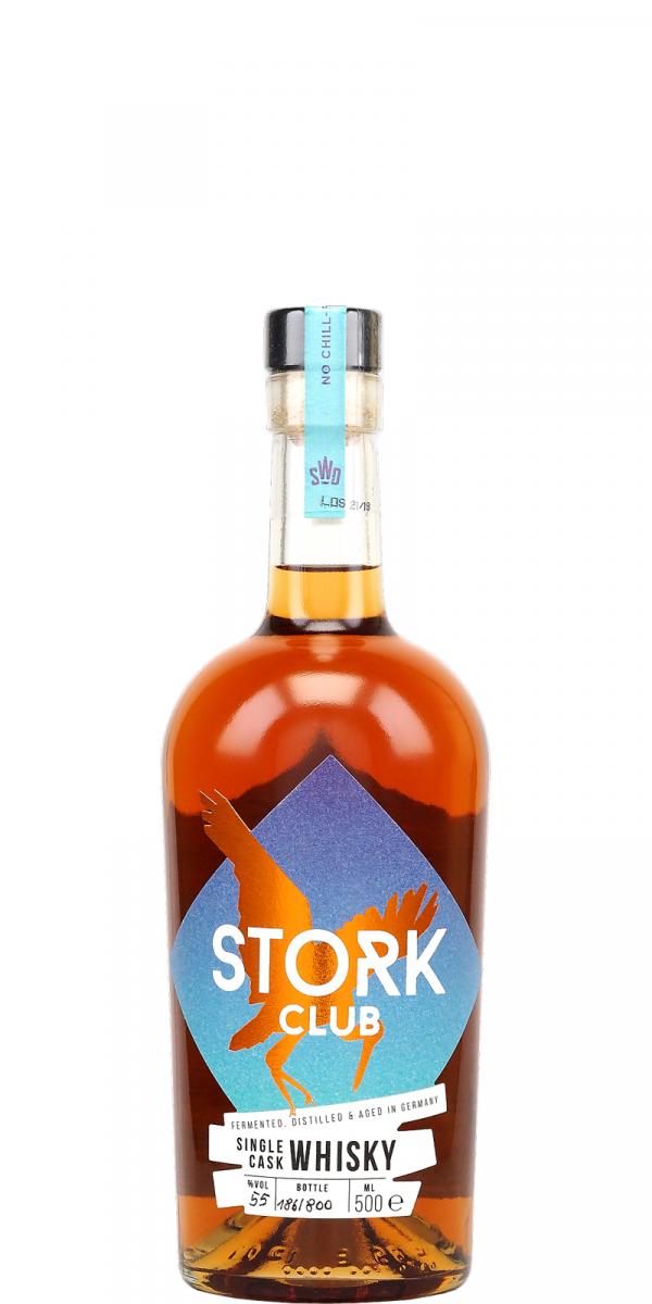 Stork Club 1600 Days Single Cask Ex Bordeaux #172 55% 500ml