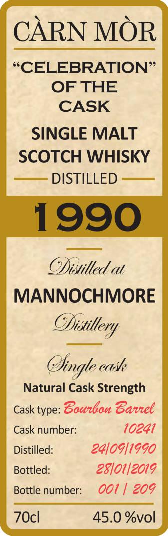 Mannochmore 1990 MMcK