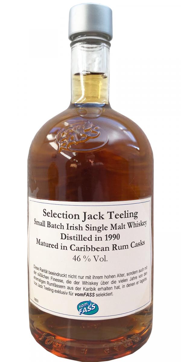 Teeling 1990 vF Small Batch Irish Whisky 12 Caribbean Rum Casks 46% 700ml