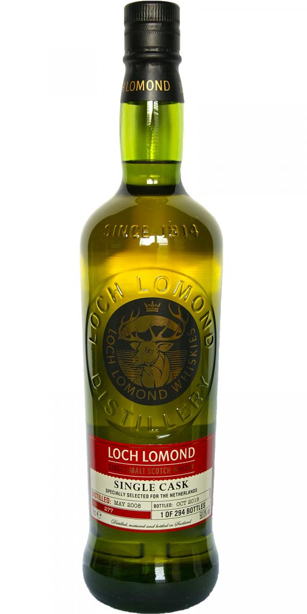 Loch Lomond 2008 Single Cask #277 Specially Selected for the Netherlands 50% 700ml