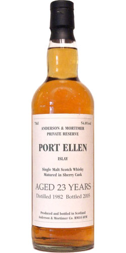 Port Ellen 1982 A&M Private Reserve Sherry Cask 54.8% 700ml