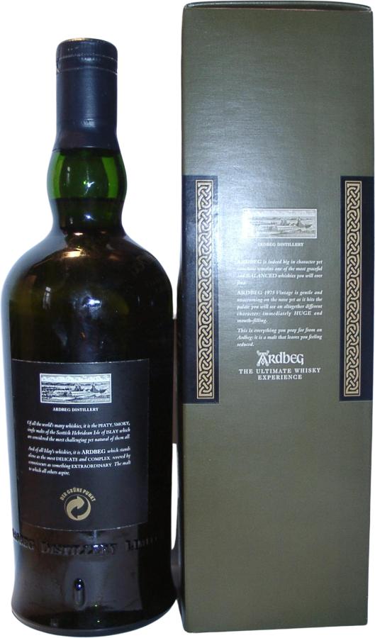 Ardbeg 1975 - Ratings and reviews - Whiskybase