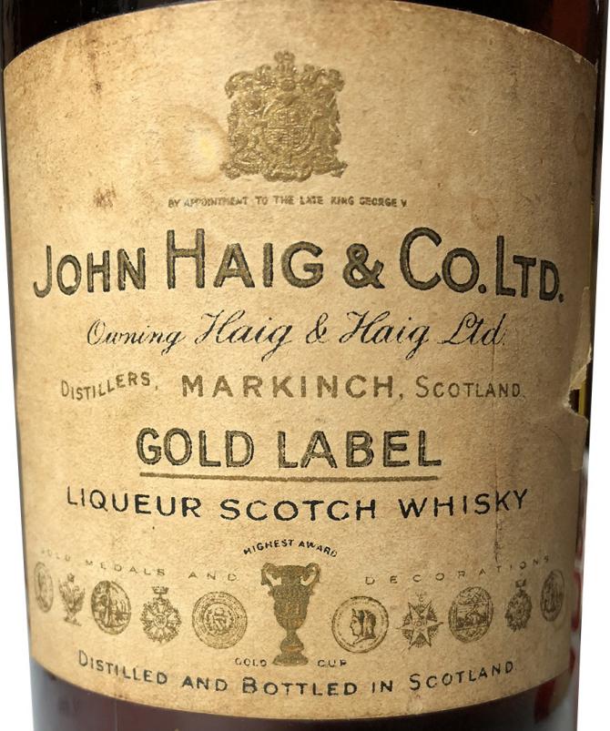 John Haig Gold Label