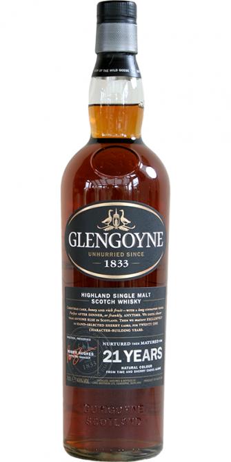Glengoyne 21yo First Fill Sherry Casks 43% 700ml