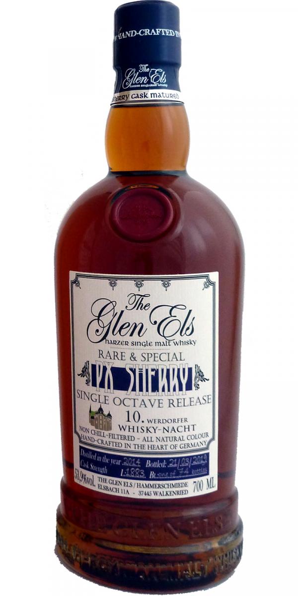 Glen Els PX Sherry Single Octave Release 10. Werdorfer Whiskynacht 53.9% 700ml