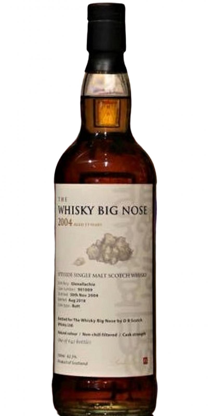 Glenallachie 2004 DRS The Whisky Big Nose Butt #901009 62.3% 700ml
