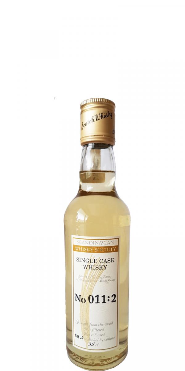 Single Cask Whisky No 011:2 58.4% 350ml