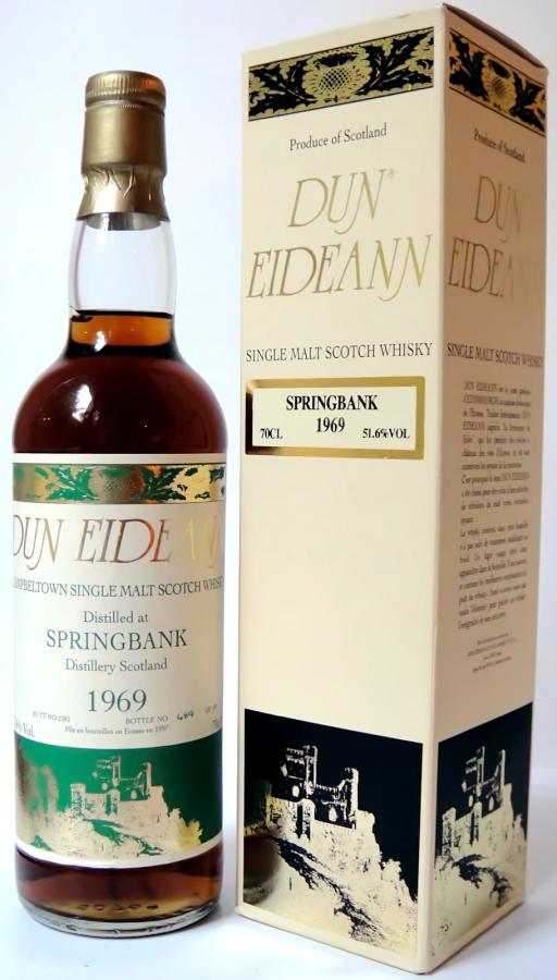 Springbank 1969 DE - Ratings and reviews - Whiskybase