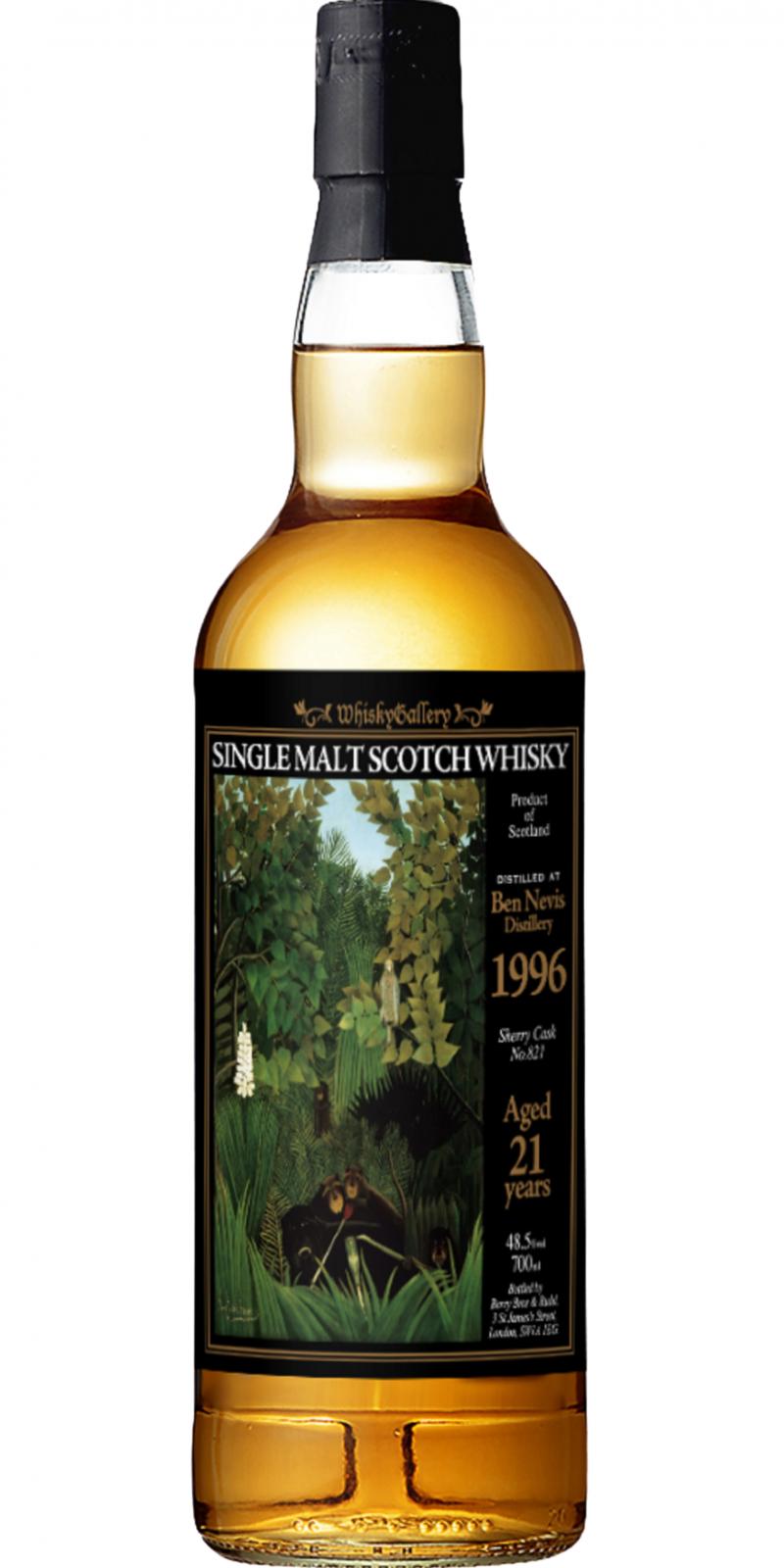 Ben Nevis 1996 W-e Whisky Gallery Sherry Cask 821 48.5% 700ml