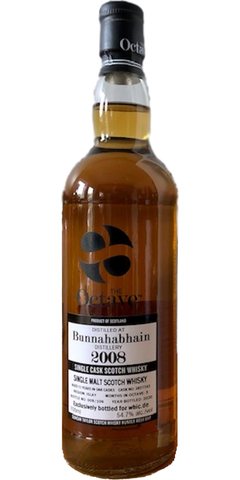 Bunnahabhain 2008 DT #3821887 10. Werdorfer Museums- und Whisky-Nacht 52.6% 700ml