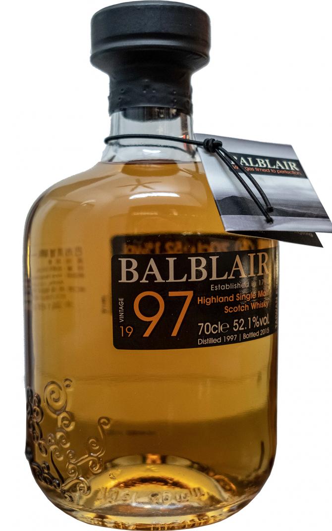 Balblair 1997 Single Cask #912 Taiwan Exclusive 52.1% 700ml