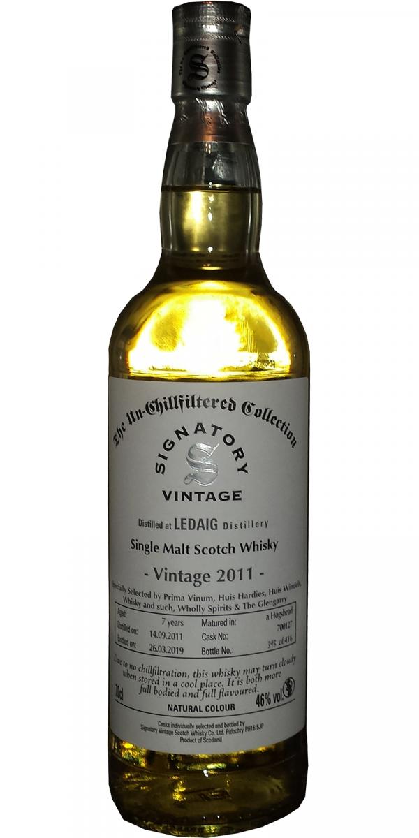 Ledaig 2011 SV The Un-Chillfiltered Collection #700127 46% 700ml