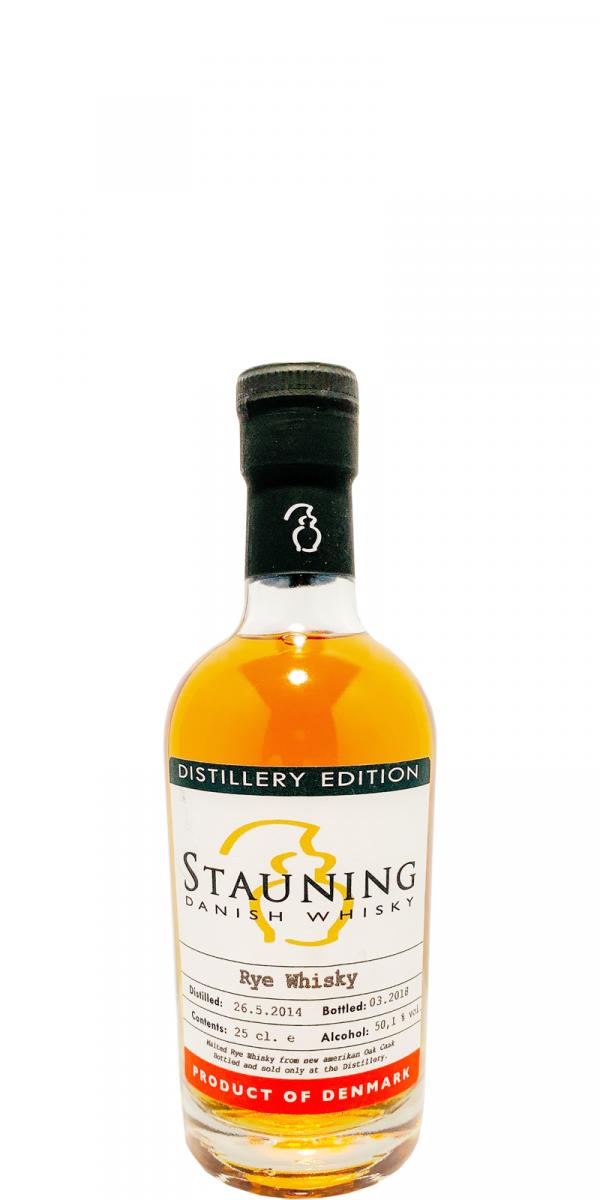 Stauning 2014 Rye Whisky Distillery Edition American Oak 50.1% 250ml