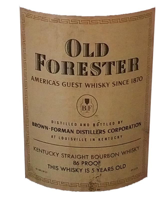 Old Forester 05-year-old