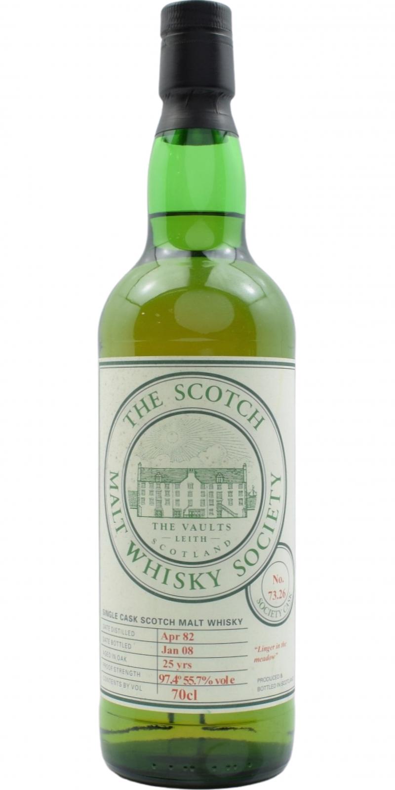 Aultmore 1982 SMWS 73.26 Linger in the meadow 55.7% 700ml