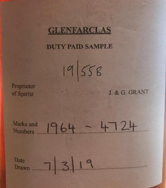 Glenfarclas 1964 #4724 41% 500ml