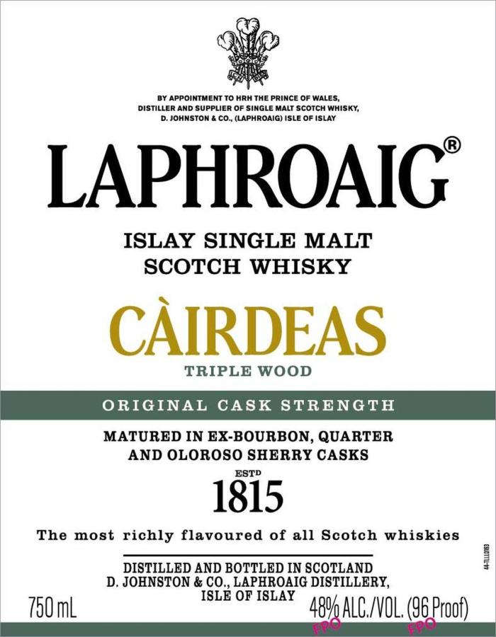 Laphroaig Cairdeas - Ratings and reviews - Whiskybase