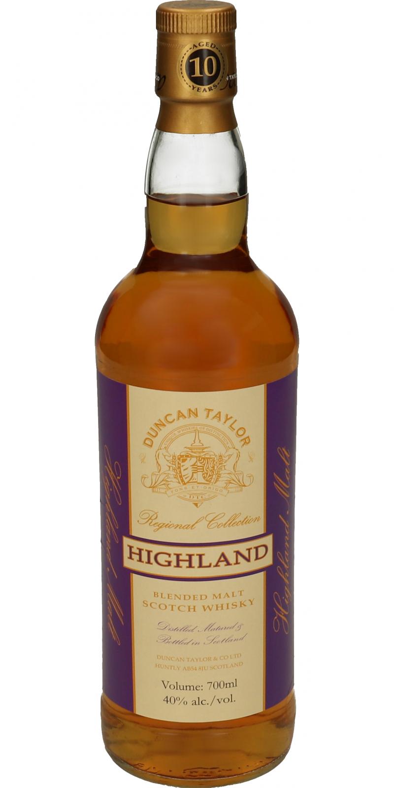 Highland 10yo DT Regional Collection 40% 700ml